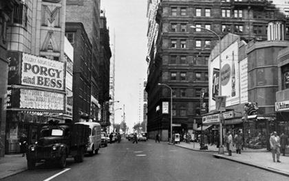 North Broad Street-From City Hall (1953)